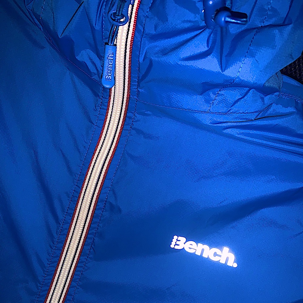 BENCH - Blue Windbreaker ( WORN ONCE )